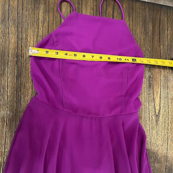 Lulus Mythical Kind of Love Flowy Purple Dress Size Small - Picture 11 of 13